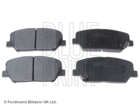 Комплект тормозных колодок KIA PRO, HYUNDAI i30, HYUNDAI VELOSTER, BLUE PRINT (ADG042140)