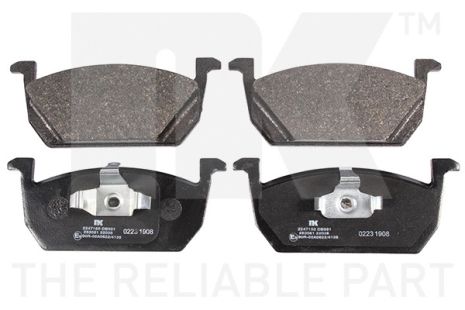 Комплект гальмівних колодок SKODA KAMIQ, AUDI A1, VW TAIGO, NK (2247150)