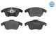 Комплект гальмівних колодок OPEL MOKKA, PEUGEOT 5008, CITROËN DS4, MEYLE (0252455719)