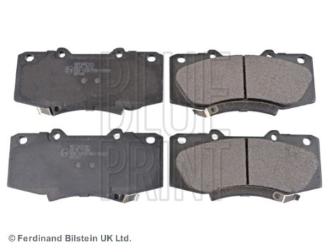 Комплект тормозных колодок TOYOTA HILUX, BLUE PRINT (ADT342191)