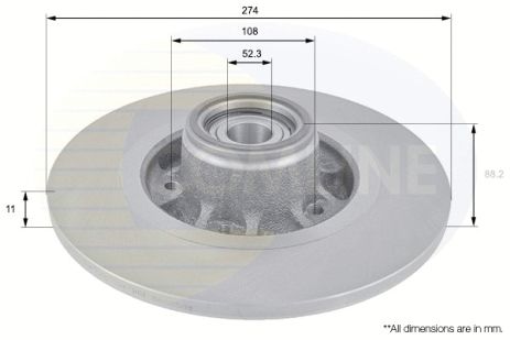 ΠΠΈΡΠΊ Π³Π°Π»ΡΠΌΡΠ²Π½ΠΈΠΉ MERCEDES-BENZ CITAN, RENAULT KANGOO, COMLINE (ADC3009) ΠΠΈΡΠΊ Π³Π°Π»ΡΠΌΡΠ²Π½ΠΈΠΉ MERCEDES-BENZ CITAN, RENAULT KANGOO, COMLINE (ADC3009)