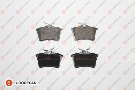 Комплект тормозных колодок PEUGEOT PARTNER, CITROËN BERLINGO, CITROËN C4, EUROREPAR (1623063180)
