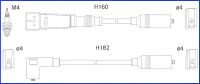 Набор проводов зажигания AUDI A6, HUCO (134717)