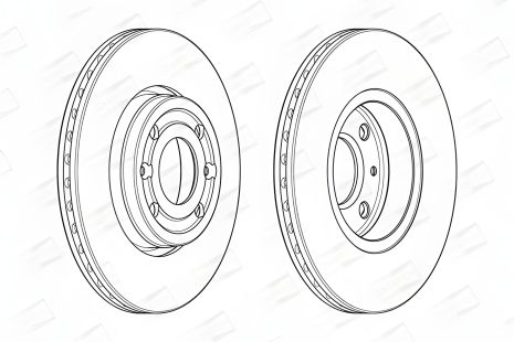 Гальмівний диск LADA XRAY, MERCEDES-BENZ CITAN, DACIA DOKKER, CHAMPION (562636CH) Гальмівний диск LADA XRAY, MERCEDES-BENZ CITAN, DACIA DOKKER, CHAMPION (562636CH)
