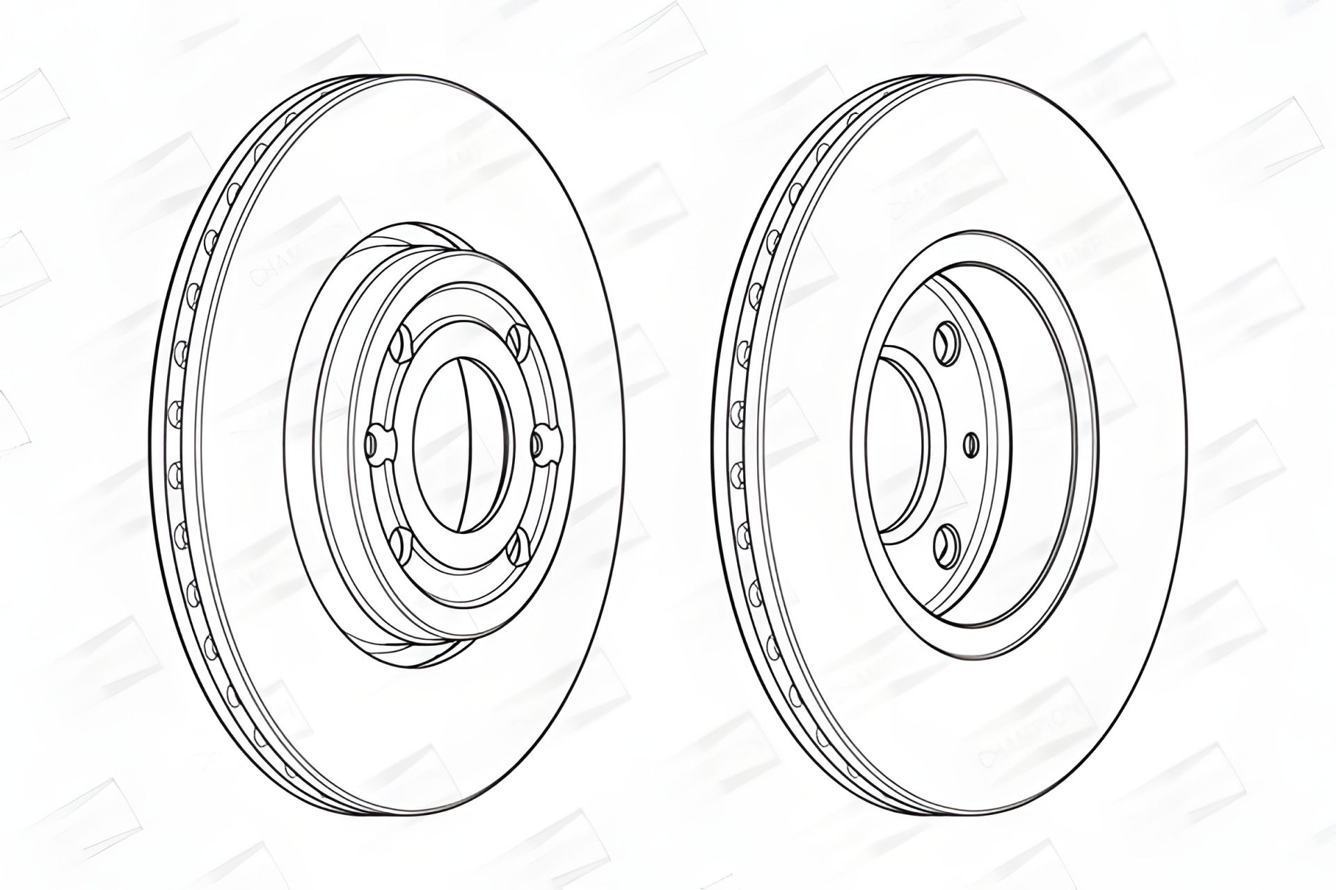 Гальмівний диск LADA XRAY, MERCEDES-BENZ CITAN, DACIA DOKKER, CHAMPION (562636CH) Гальмівний диск LADA XRAY, MERCEDES-BENZ CITAN, DACIA DOKKER, CHAMPION (562636CH)