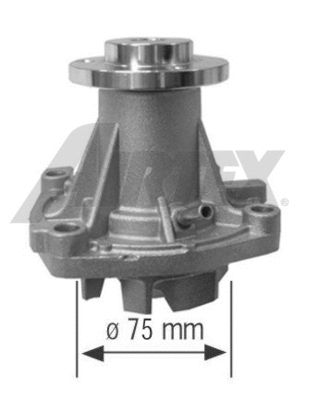 Водяний насос, помпа DODGE CARAVAN, JEEP GRAND, FORD SCORPIO, AIRTEX (1594)