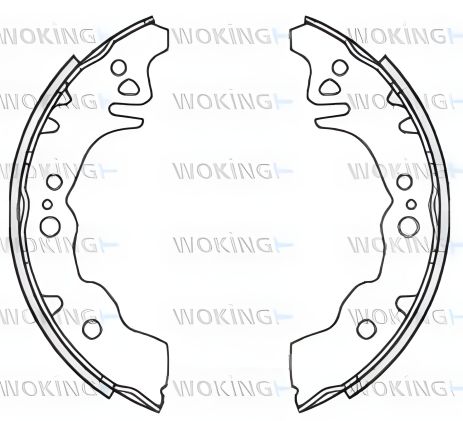 Тормозные колодки комплект для SUBARU JUSTY, DAIHATSU SIRION, DAIHATSU MATERIA, WOKING (Z423000) Тормозные колодки комплект для SUBARU JUSTY, DAIHATSU SIRION, DAIHATSU MATERIA, WOKING (Z423000)