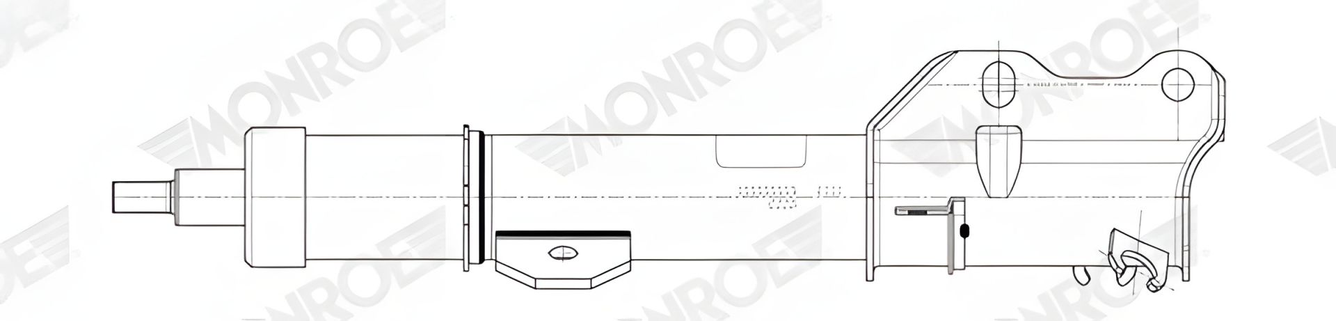 Амортизатор MERCEDES-BENZ VITO, MERCEDES-BENZ MARCO, MERCEDES-BENZ V-CLASS, MONROE (G8822) Амортизатор MERCEDES-BENZ VITO, MERCEDES-BENZ MARCO, MERCEDES-BENZ V-CLASS, MONROE (G8822)