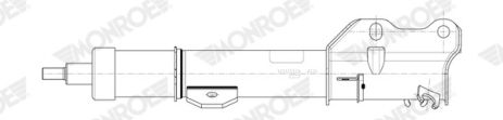 Амортизатор MERCEDES-BENZ VITO, MERCEDES-BENZ MARCO, MERCEDES-BENZ V-CLASS, MONROE (G8822)