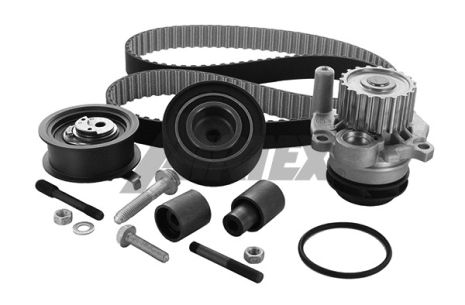 Водяной насос + комплект ГРМ VW CADDY, SKODA OCTAVIA, AUDI A3, AIRTEX (WPK937802)