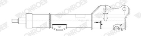 Амортизатор MERCEDES-BENZ VITO, MERCEDES-BENZ MARCO, MERCEDES-BENZ V-CLASS, MONROE (G8821)