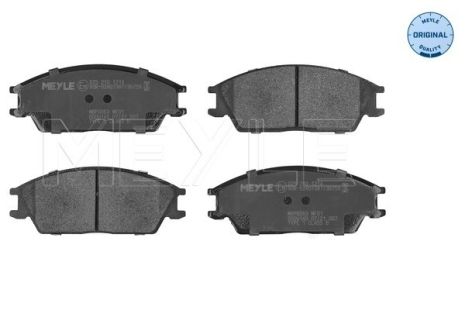 Комплект тормозных колодок HONDA ACCORD, HYUNDAI ACCENT, HYUNDAI GETZ, MEYLE (0252101214)
