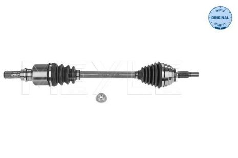 Вал приводной, полуось Л. RENAULT KANGOO, RENAULT MEGANE, MEYLE (16144980057)