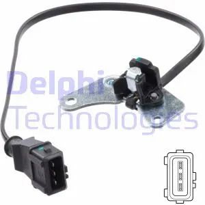 Датчик фаз, положення распредвала LANCIA LYBRA, FIAT DOBLO, FIAT STILO, DELPHI (SS11203)