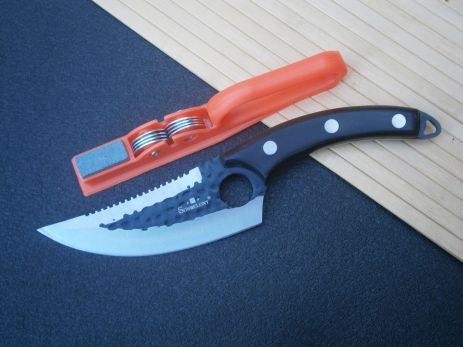 Cuhar Sonmelony Chef K-03a Fullang с серитором 27 см + Gift Grill для ножей XR-119