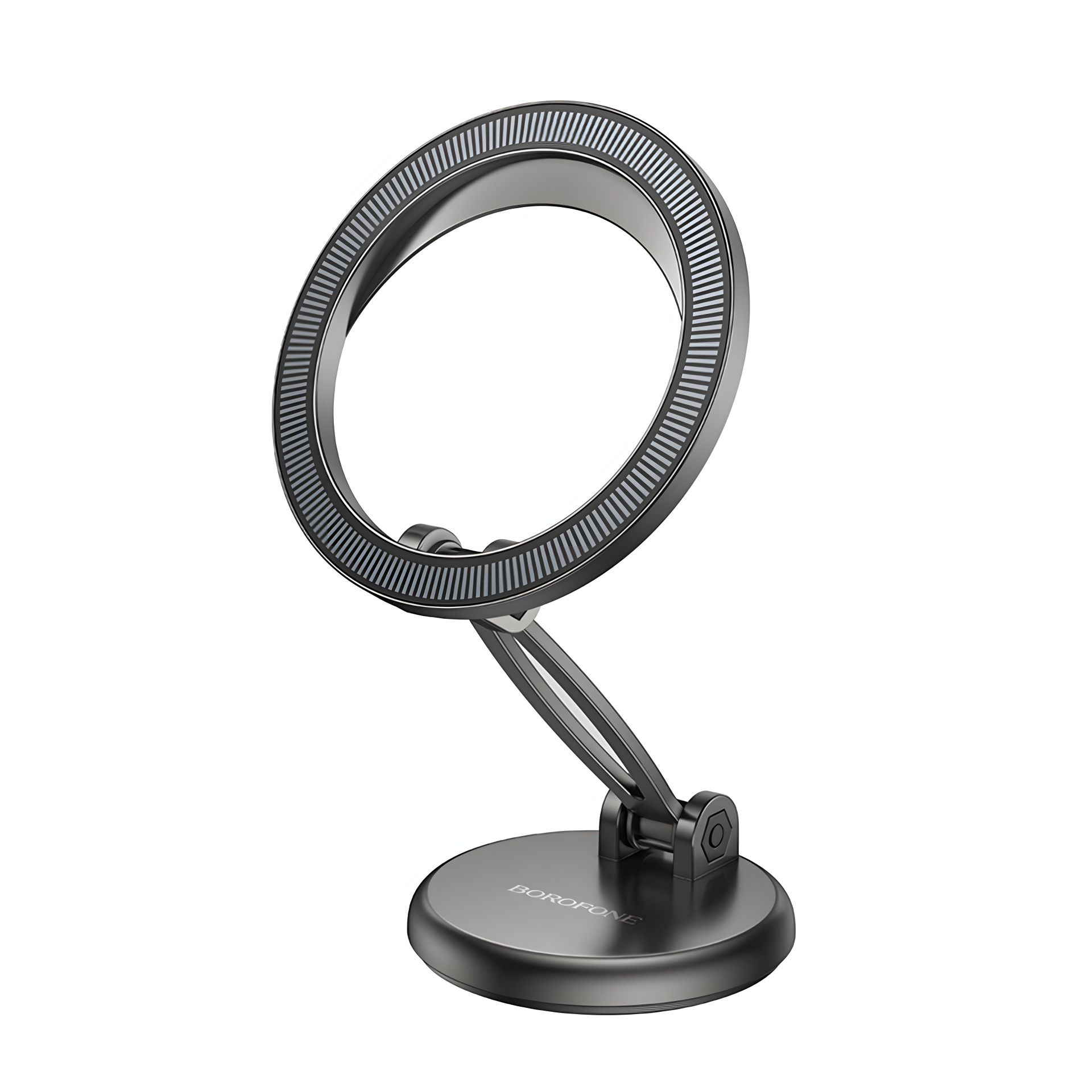 Автодержатель Borofone BH114 Magnetic For IP Серый Автодержатель Borofone BH114 Magnetic For IP Серый