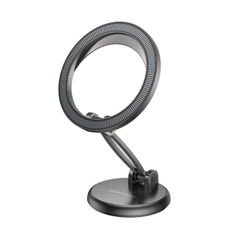 Автодержатель Borofone BH114 Magnetic For IP Серый