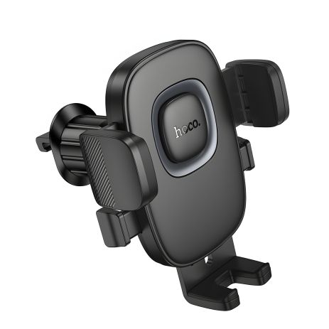 Автотримач Hoco H75 black metal gray