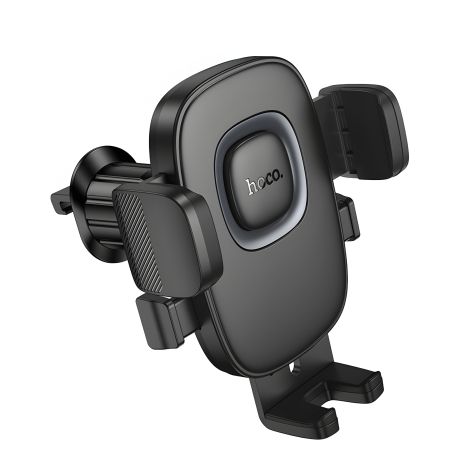 Автотримач Hoco H75 black metal gray