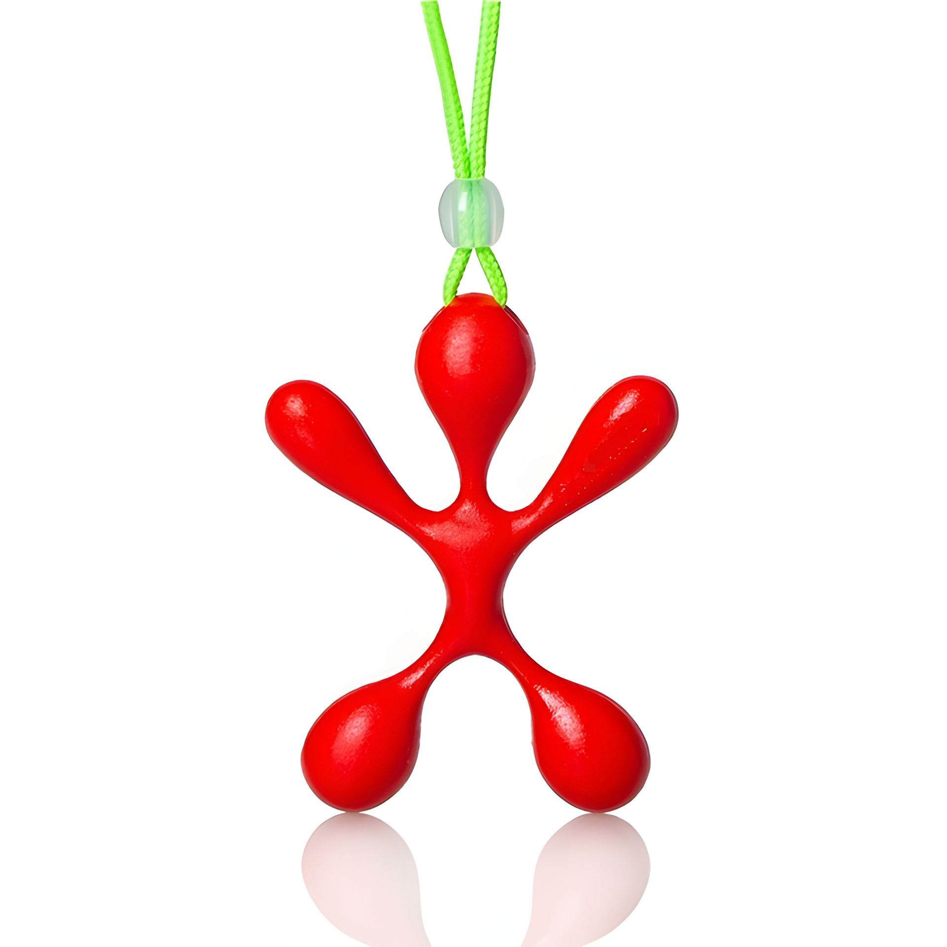 Червоний ароматизатор "людинка" для автомобіля Червоний ароматизатор "людинка" для автомобіля