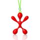 Червоний ароматизатор "людинка" для автомобіля Червоний ароматизатор "людинка" для автомобіля