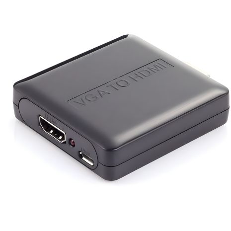 Конвертер PowerPlant HDMI на VGA + R/L (HDCVGA02-M) Конвертер PowerPlant HDMI на VGA + R/L (HDCVGA02-M)