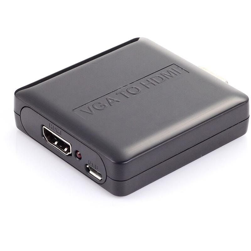 Конвертер PowerPlant HDMI - VGA + R/L (HDCVGA02-M) Конвертер PowerPlant HDMI - VGA + R/L (HDCVGA02-M)