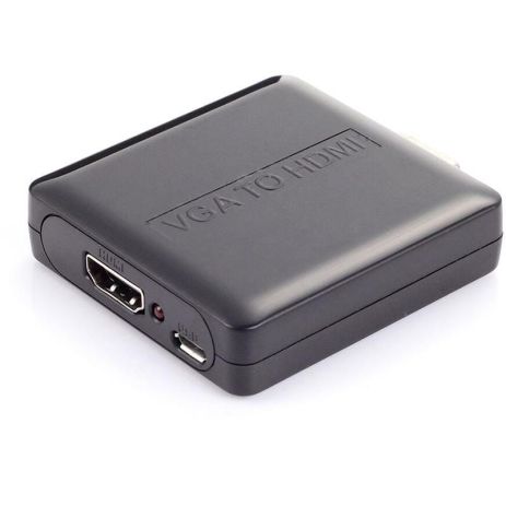 Конвертер PowerPlant HDMI - VGA + R/L (HDCVGA02-M) Конвертер PowerPlant HDMI - VGA + R/L (HDCVGA02-M)
