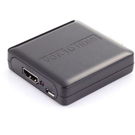 Конвертер PowerPlant HDMI на VGA + R/L (HDCVGA02-M) Конвертер PowerPlant HDMI на VGA + R/L (HDCVGA02-M)