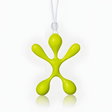 Автомобільний ароматизатор людинка, Зелений