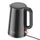 HOCO HE11 Електрочайник, 1.7L, 1500-1800W, 0.75m, Electric Kettle (EU) Black