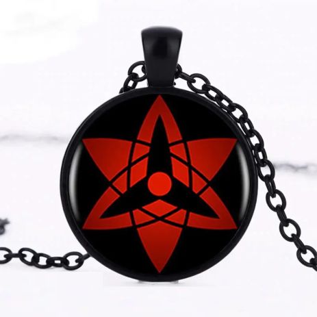 Кулон підвіска Наруто Sharingan Shippuuden у формі Квітка квітка життя Аніме амулет талісман Naruto