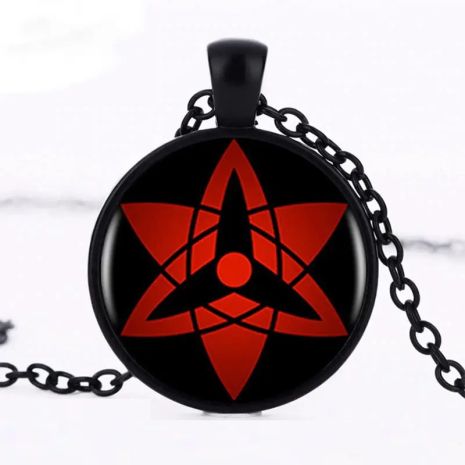 Кулон підвіска Наруто Sharingan Shippuuden у формі Квітка квітка життя Аніме амулет талісман Naruto