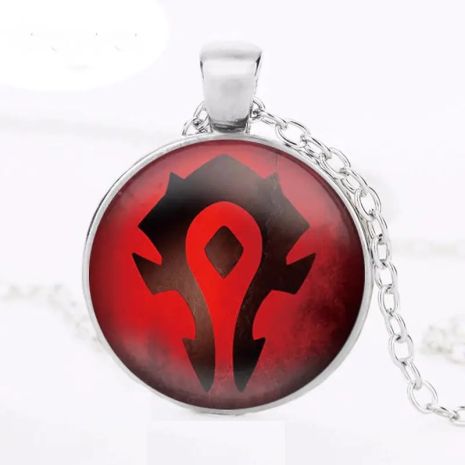 Кулон подвеска символ Орды World of Warcraft из Варкрафт амулет талисман