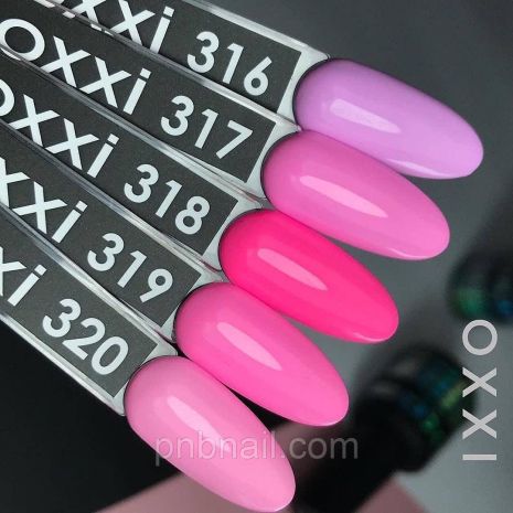 Гель-лак OXXI Professional №337-342, 10 мл