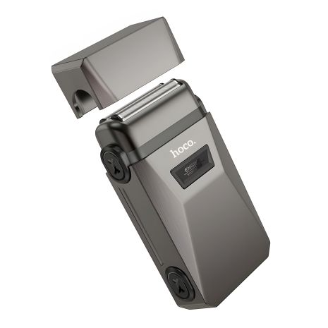Шейвер-електробритва Hoco HP31, IPX7, 8500rpm, 350mAh, 35min, metal gray