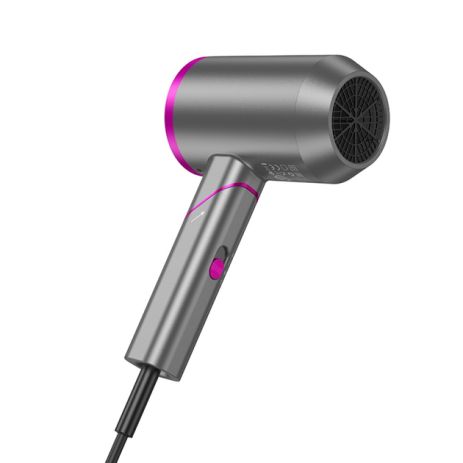 Фен для волосся Hoco HP13 Plus, 110000rpm, 220V, 1600W, 1.8m, rose red