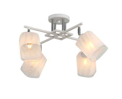 Люстра G 07472/4 Білий Хром