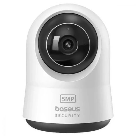 Камера відеоспостереження Baseus Security P1 Pro, 8x Zoom, 5MP, 3K, Wi-Fi, microSD to 256GB, Type-C, white Камера відеоспостереження Baseus Security P1 Pro, 8x Zoom, 5MP, 3K, Wi-Fi, microSD to 256GB, Type-C, white