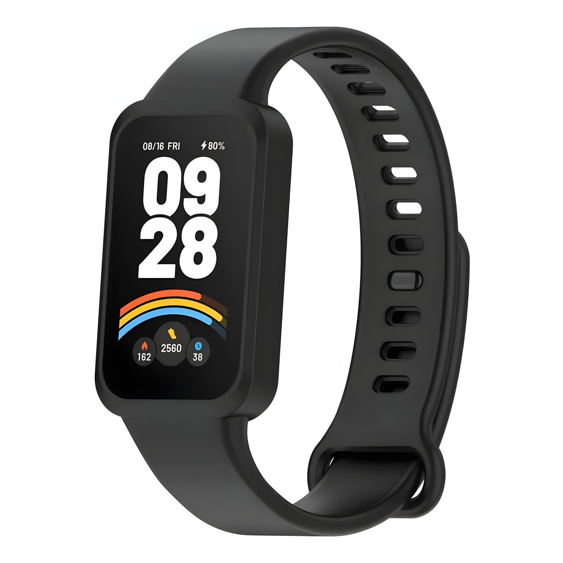 Ремінець для Xiaomi Mi Band 9 Active Original Design Black Ремінець для Xiaomi Mi Band 9 Active Original Design Black