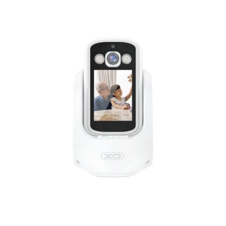 Смарт камера XO CR08 Two-Way Video Call, Wi-Fi 2.4G, BT, TF to 128GB, FullHD, 2MP, Білий Смарт камера XO CR08 Two-Way Video Call, Wi-Fi 2.4G, BT, TF to 128GB, FullHD, 2MP, Білий