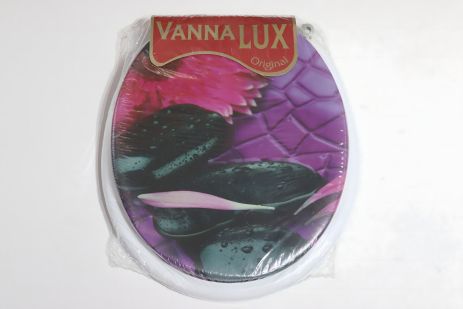 Мягкая крышка-сиденье для унитаза Vanna Lux Турция белая w504-5 Мягкая крышка-сиденье для унитаза Vanna Lux Турция белая w504-5