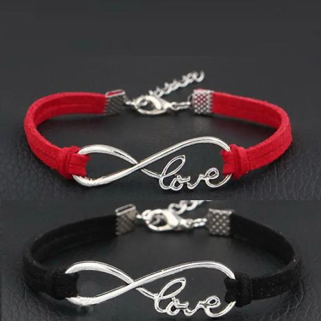 Браслет бесконечность LOVE знак бесконечности для влюбленных