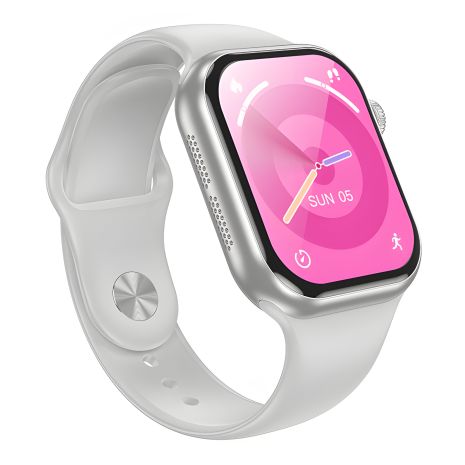 Смарт годинник Borofone BD12 sports Smart watch (call version), BT5.0, 190mAh, 3-5d, Сріблястий