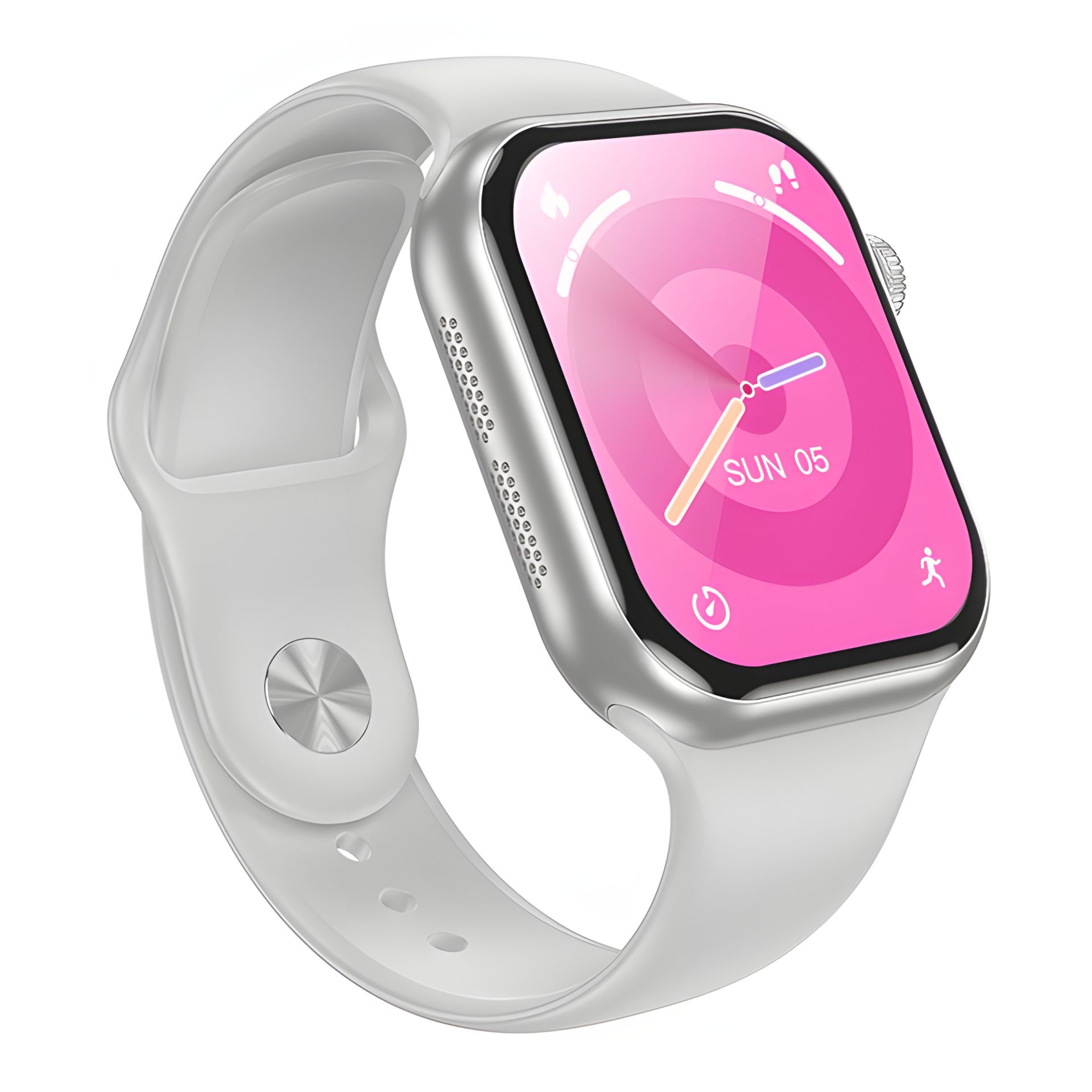 Смарт годинник Borofone BD12 sports Smart watch (call version), BT5.0, 190mAh, 3-5d, Сріблястий Смарт годинник Borofone BD12 sports Smart watch (call version), BT5.0, 190mAh, 3-5d, Сріблястий