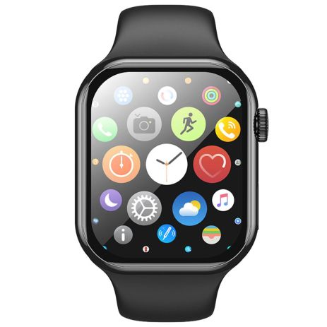 Смарт годинник Borofone BD12 Smart sports watch (call version), BT5.0, 190mAh, 3-5d, Чорний