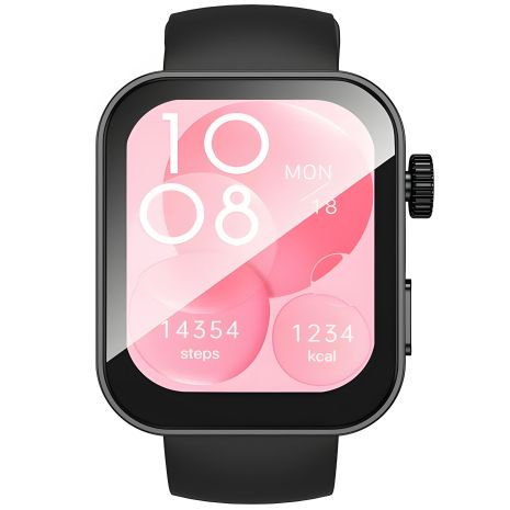 Смарт годинник Borofone BD13 Smart sports watch (версія з дзвінками), IP67, BT5.0, 230mAh, 5 днів, Чорний Смарт годинник Borofone BD13 Smart sports watch (версія з дзвінками), IP67, BT5.0, 230mAh, 5 днів, Чорний