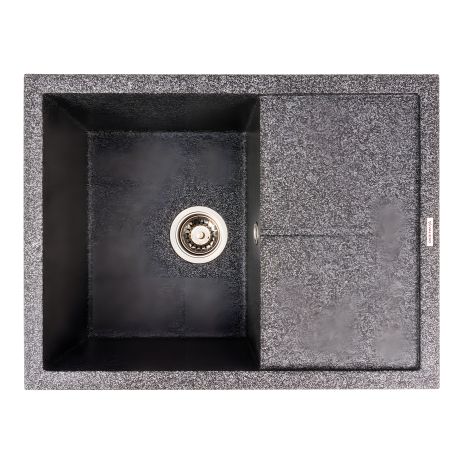 Гранітна мийка VALESO Cripta 6550 матова, графіт