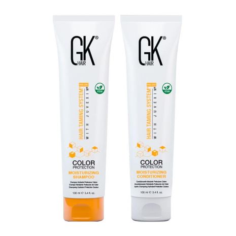 Набір GKhair Global Keratin Moisturizing зволожуючі шампунь та кондиціонер 100 + 100 мл Набір GKhair Global Keratin Moisturizing зволожуючі шампунь та кондиціонер 100 + 100 мл