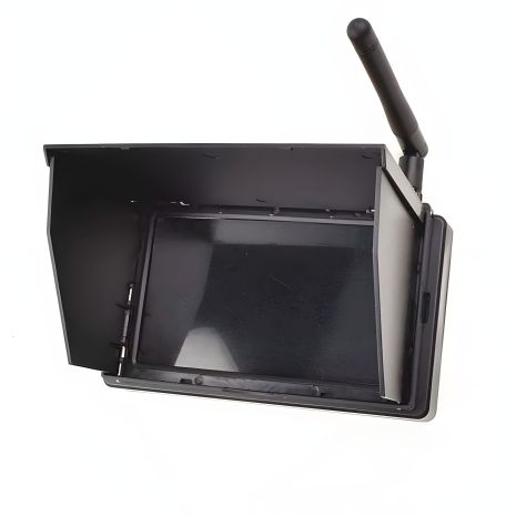 4.3-дюймовый FPV монитор с солнцезащитой для видеосигнала от дронов 5.8 ГГц Nectronix F48